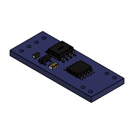 Small ESC (no pins) CAD model