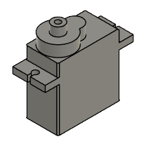 DS-S006L servo CAD model